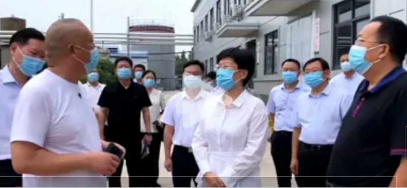 焦作市委書記葛巧紅一行蒞臨旭瑞集團參觀調(diào)研！